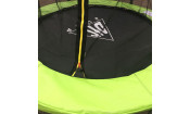 Батут DFC JUMP 8ft складной, c сеткой, цвет apple green