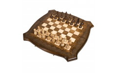 Шахматы + Нарды резные Лоза 50 Ohanyan
