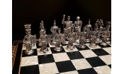 Шахматы подарочные "Цитадель" венге антик
