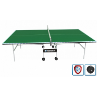 Всепогодный теннисный стол (усиленная модель) VIP+ (зеленый)