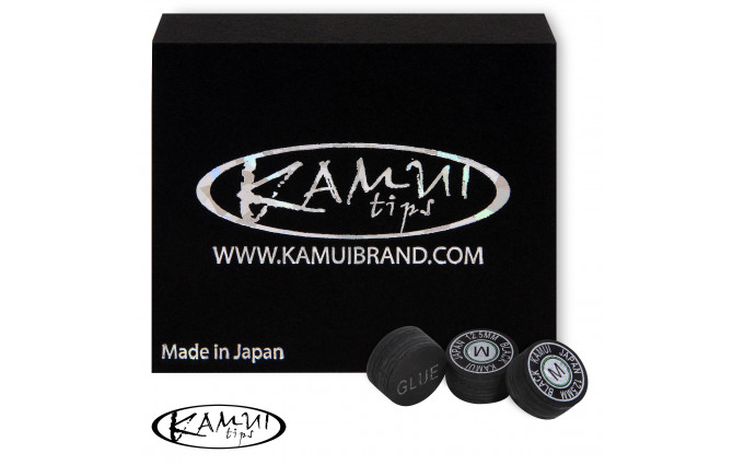 Наклейка для кия Kamui Black ø12,5мм Medium 1шт.