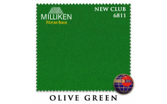 Сукно Milliken Strachan Snooker 6811 New Club 196см Olive Green