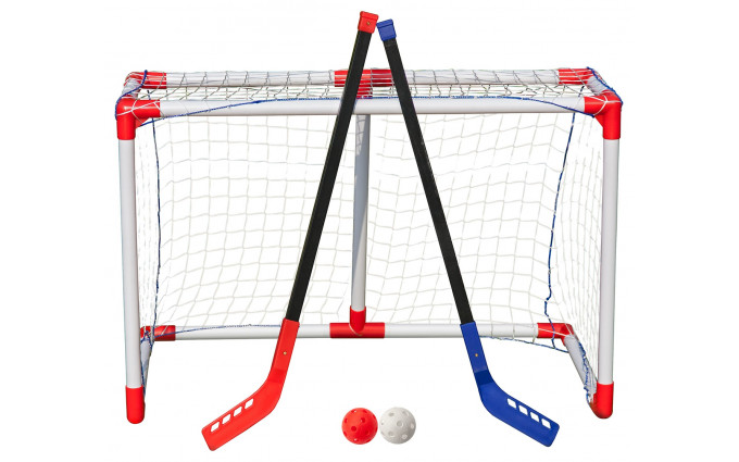 Комплект для игры в хоккей с мячом, флорбол  "Junior Hockey"
